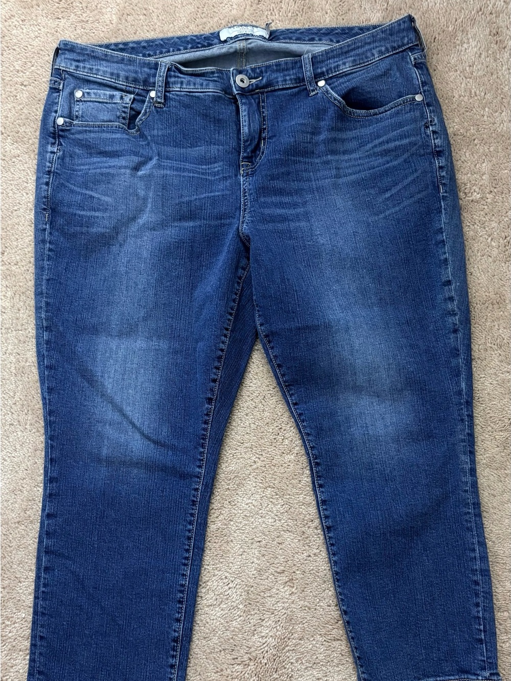 torrid Women's Indigo Skinny Jeans ankle